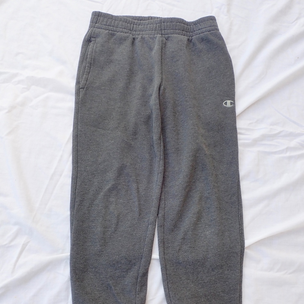 Champion Grey Cropped Skinny Sweats